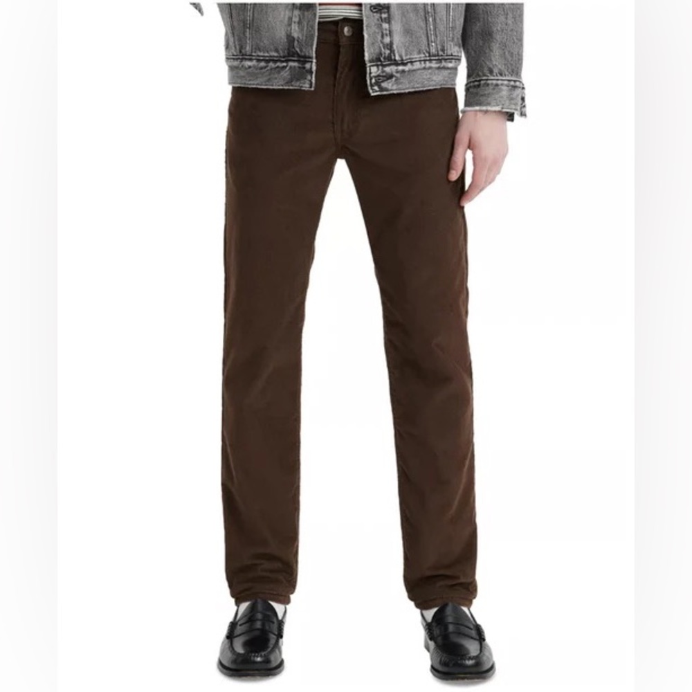 511 Levi’s chocolate brown corduroy pants